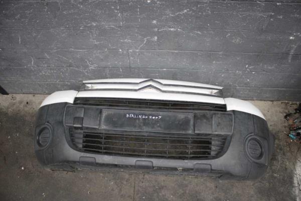 PARE CHOC AVANT CITROEN BERLINGO/ PEUGEOT PARTNER 2008-2015 - Vue 1